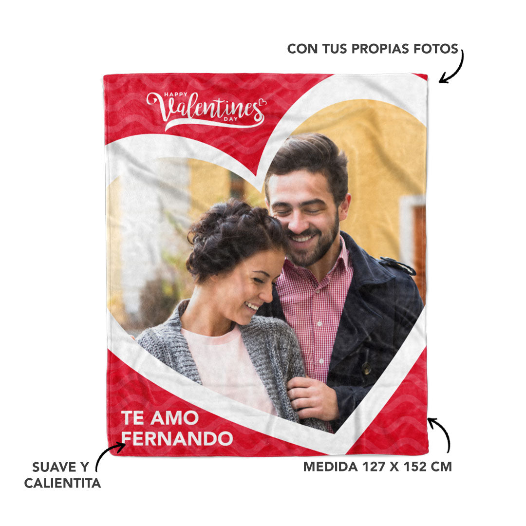 Frazada Valentines ❤️